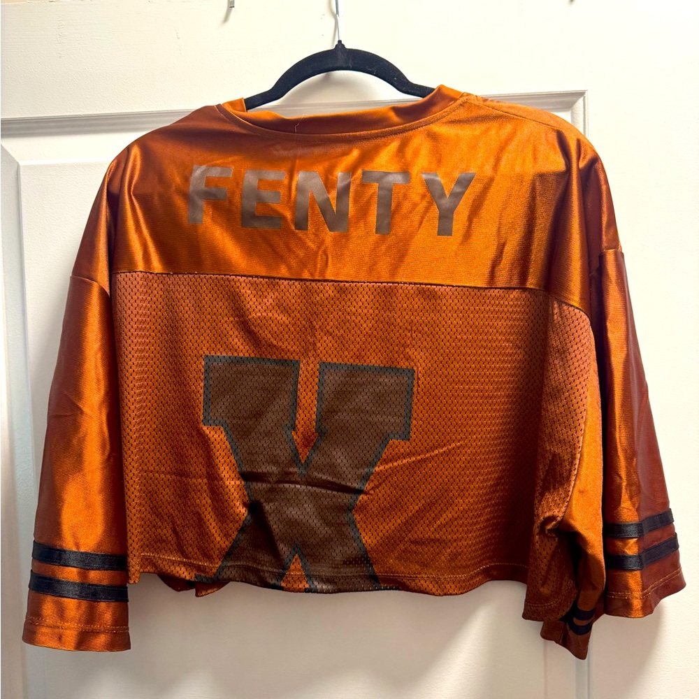 Rihanna Fenty Super Bowl Cropped Jersey
